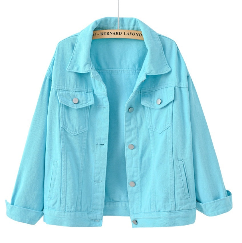 Aven Lime Denim Jacket