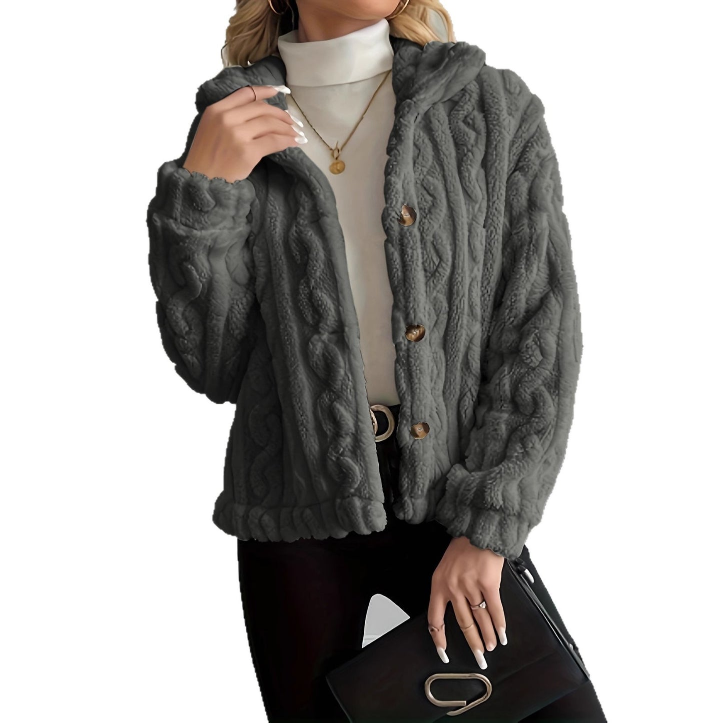 Aven Blush Cozy Jacket