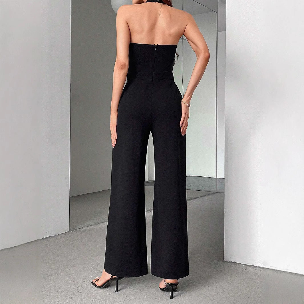 Aven Noir Chic Jumpsuit