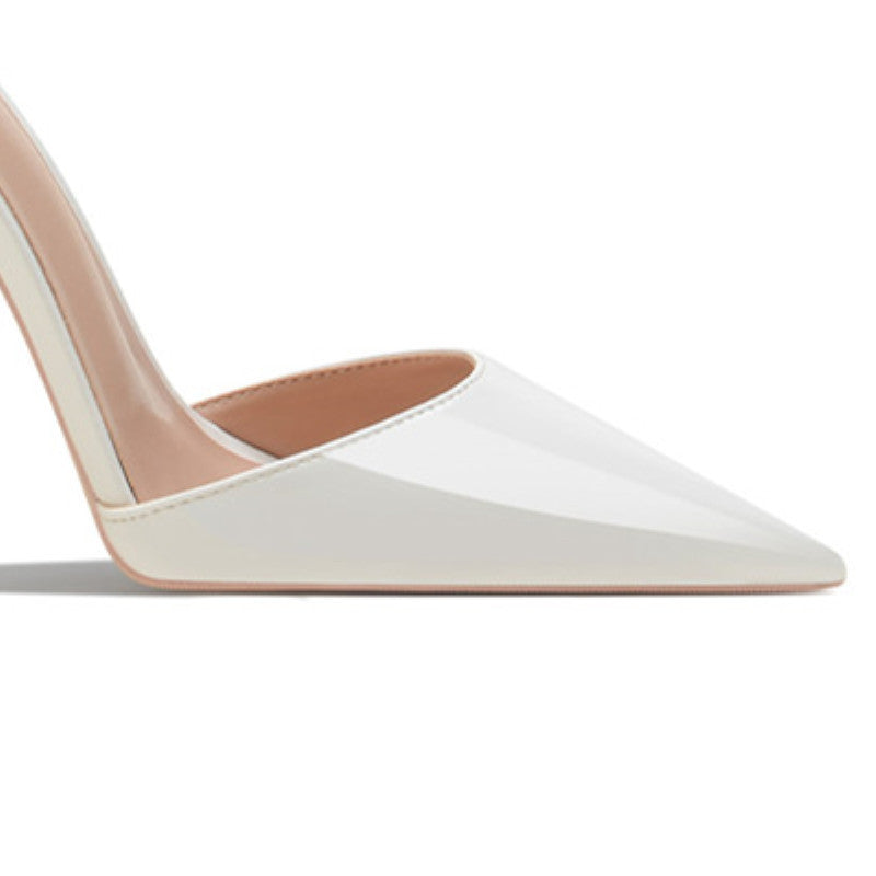 Thin Heeled Shallow Mouthed Sandals