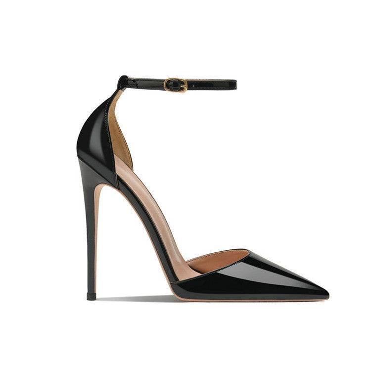 Thin Heeled Shallow Mouthed Sandals