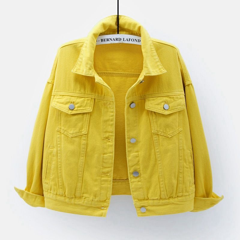 Aven Lime Denim Jacket