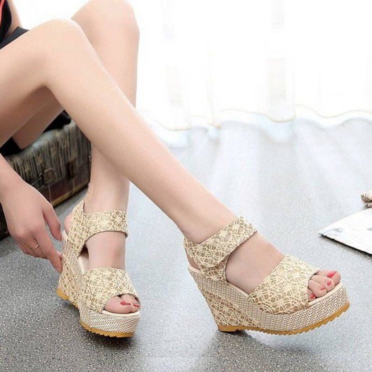 Sandalias Para Mujer Zapatos Casual Moda Sandalia Nuevo Estilo Zapato De Tacon
