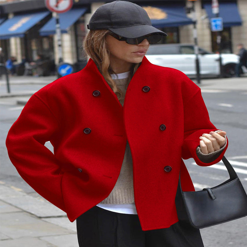 Aven Violet Luxe Coat