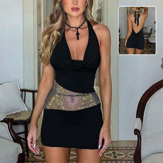 Aven Starlight Sequin Dress