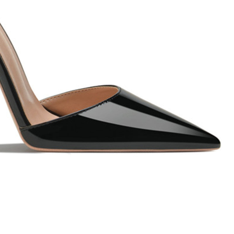 Thin Heeled Shallow Mouthed Sandals