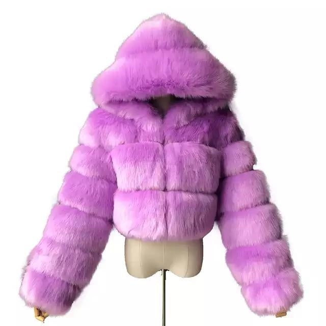 Aven Arctic Faux Fur Jacket
