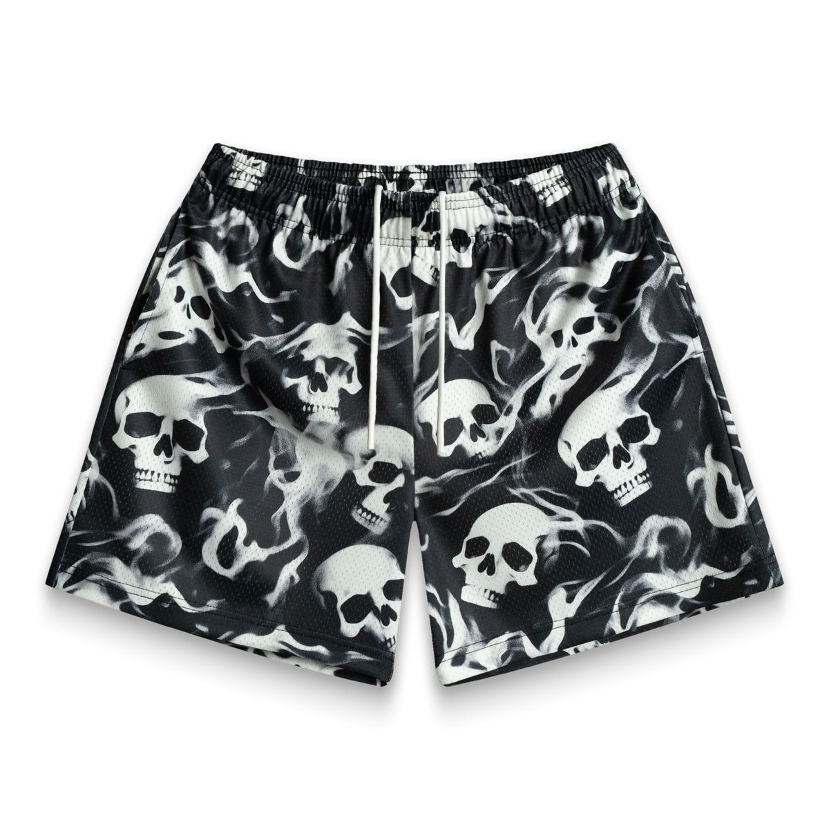 Men's Fitness Mesh Breathable Loose Sports And Leisure Shorts