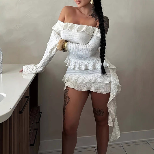 Aven Bella Off-Shoulder Dress