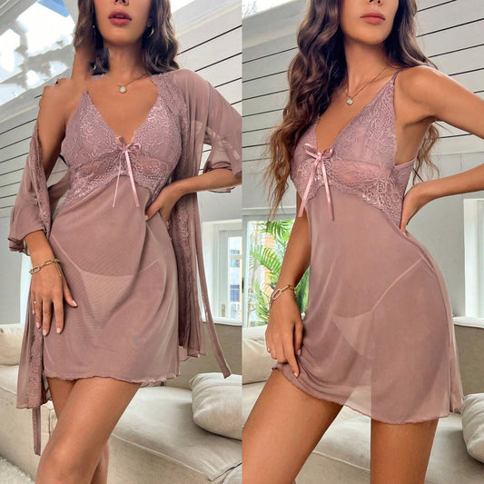 Aven Blush Lace Cover Dress