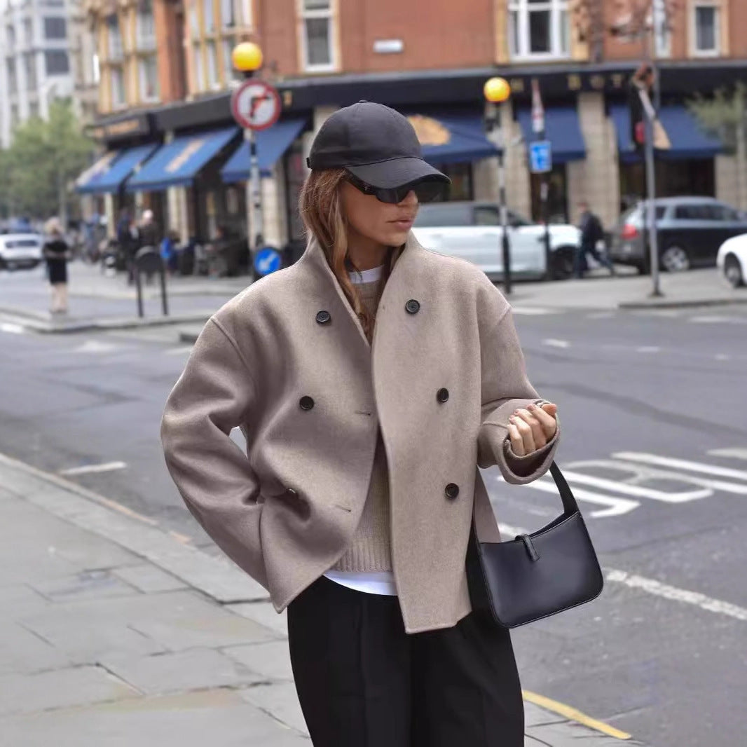 Aven Violet Luxe Coat