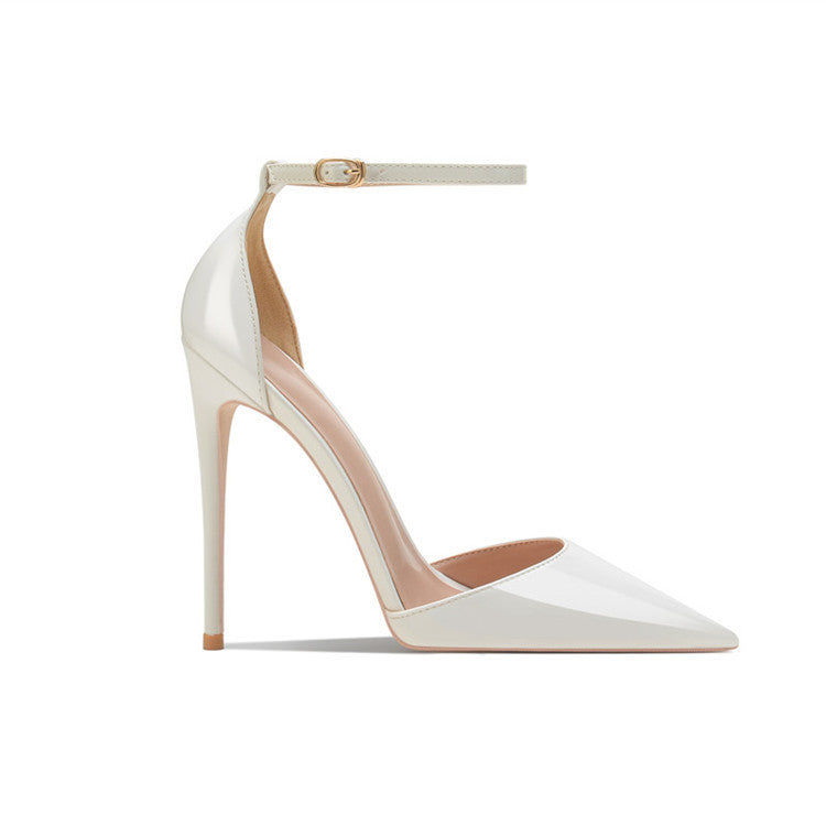 Thin Heeled Shallow Mouthed Sandals