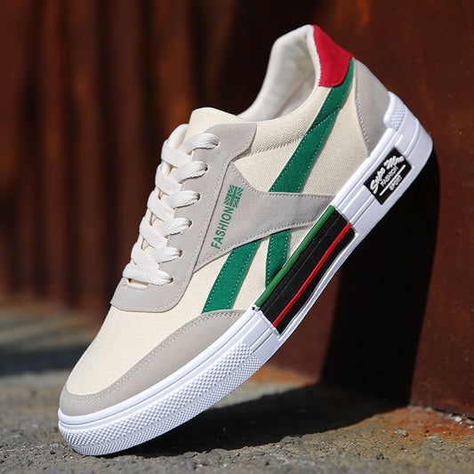 Slip Shoes Breathable Sports Single Shoes Men's Fashion Shoes Canvas Shoes