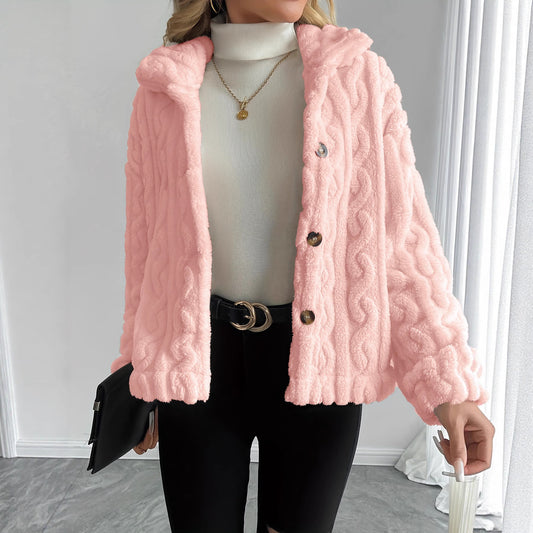 Aven Blush Cozy Jacket