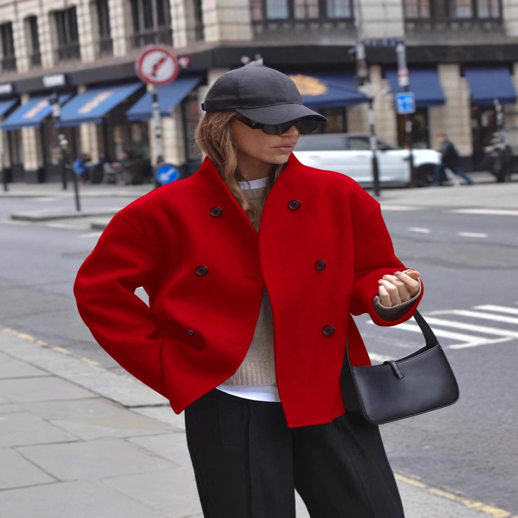 Aven Violet Luxe Coat