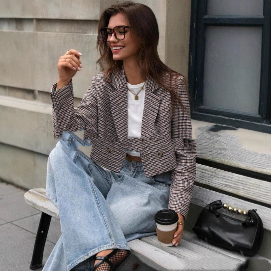 Aven Chelsea Plaid Jacket