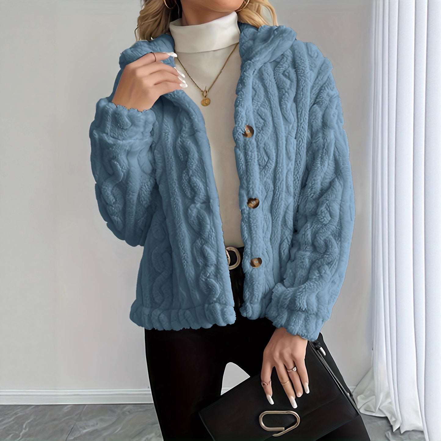 Aven Blush Cozy Jacket