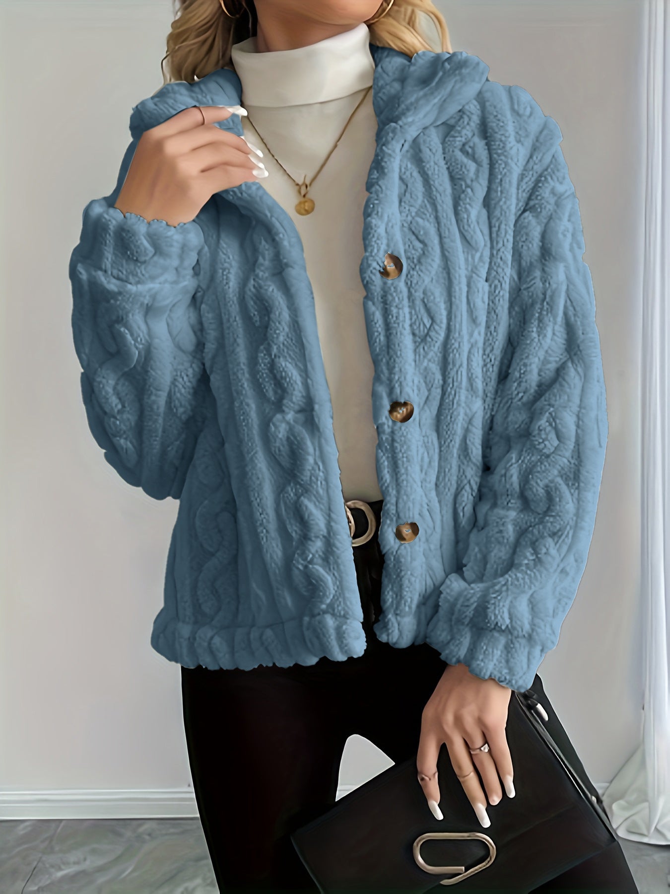 Aven Blush Cozy Jacket