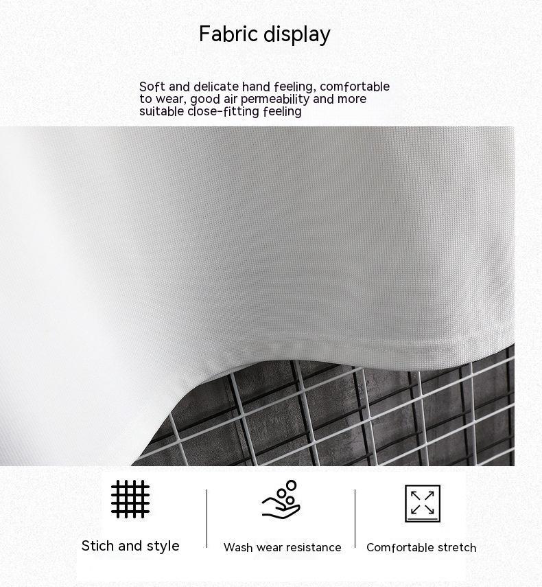 Suit Short Sleeve T-shirt Men's Summer