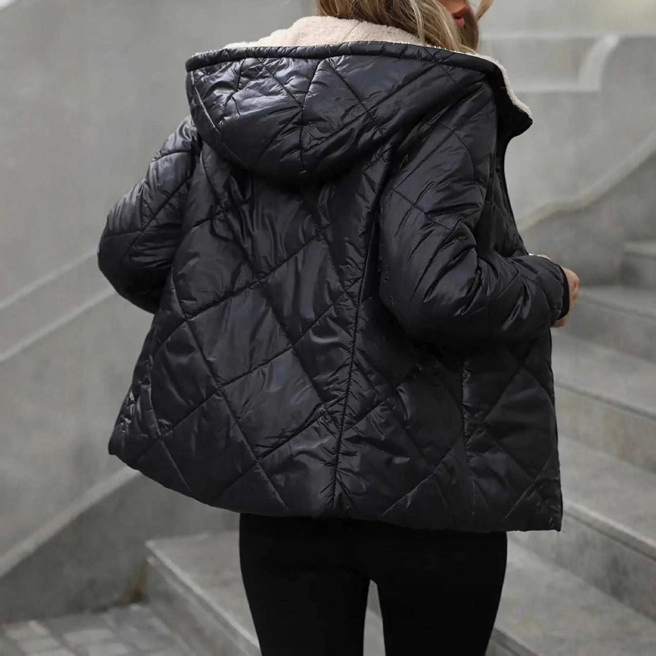 Aven Diamond Quilted Jacket