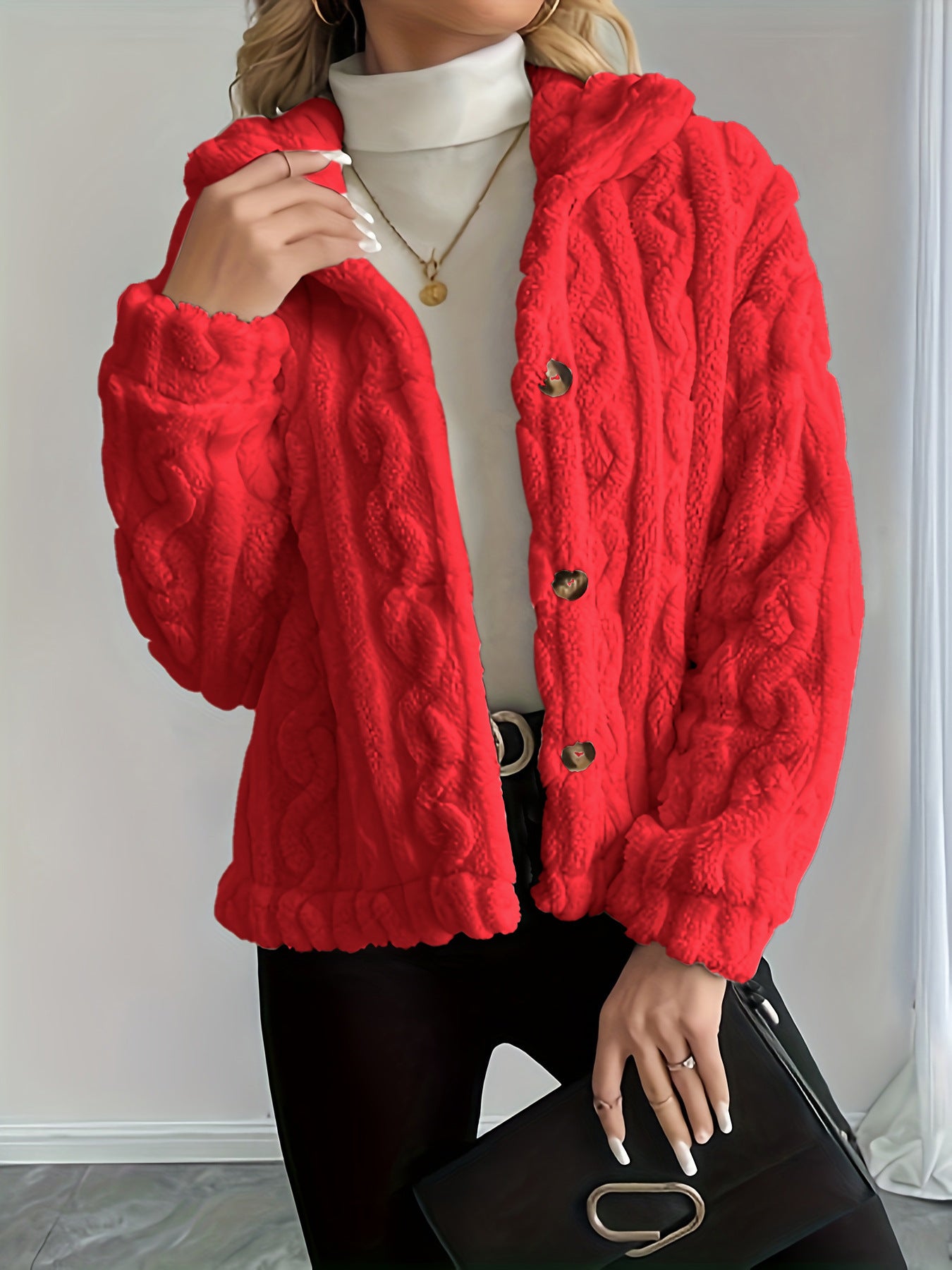 Aven Blush Cozy Jacket
