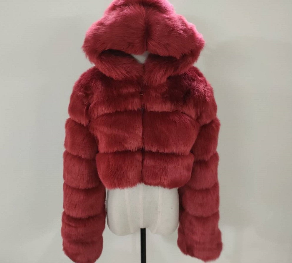 Aven Arctic Faux Fur Jacket