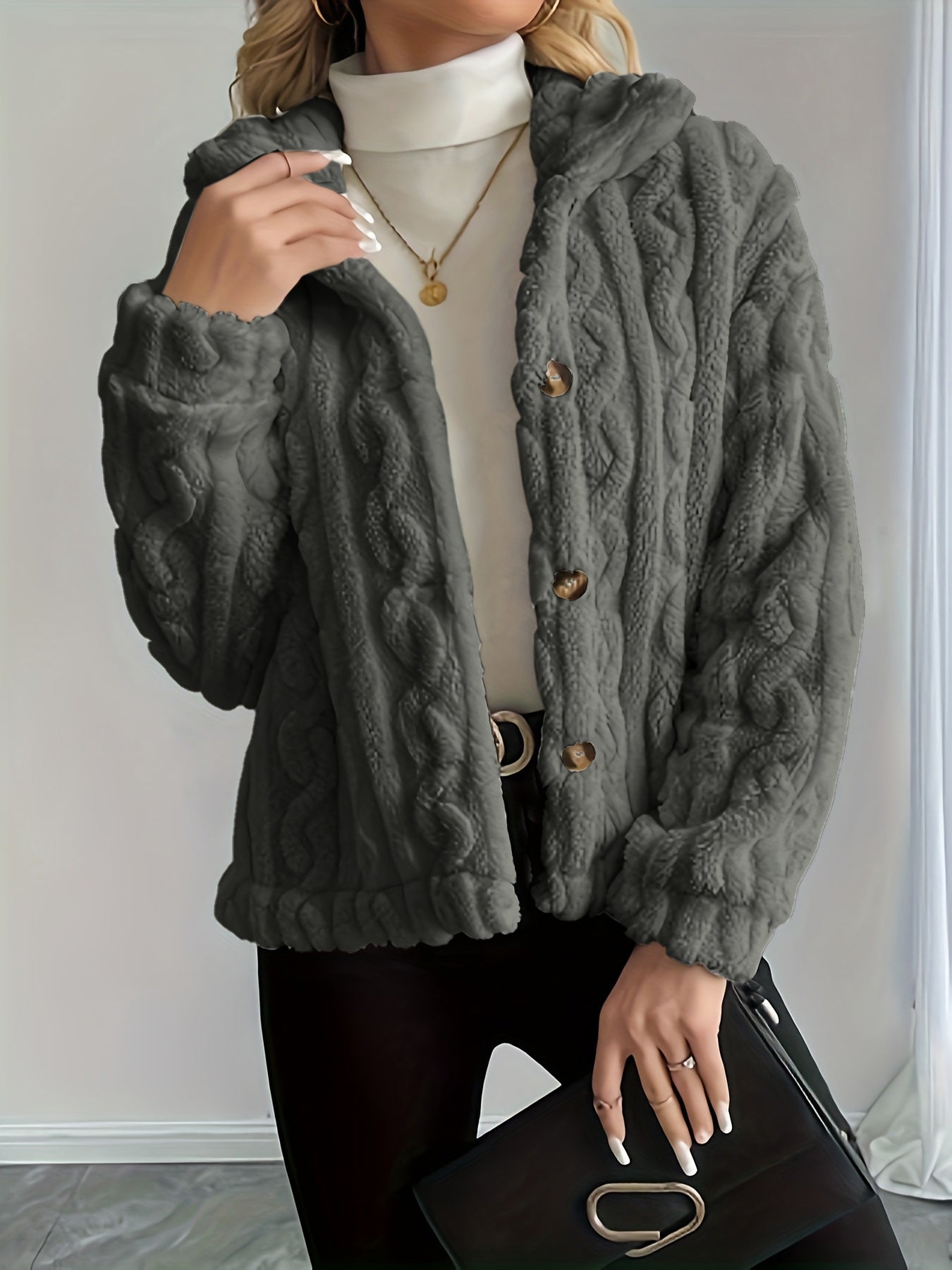 Aven Blush Cozy Jacket